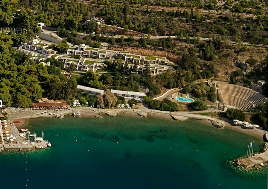 Ramada Loutraki Poseidon Resort Buitenkant foto